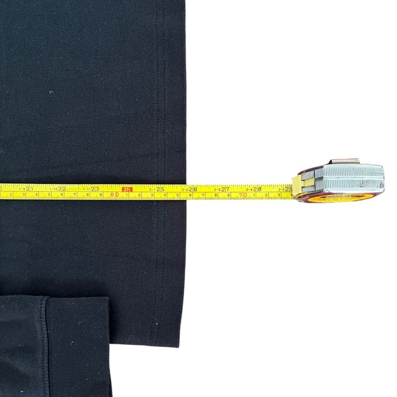 LL Bean Men's Long Sleeve Turtleneck Shirt Size M Black Traditional Fit Cotton - Picture 5 of 8